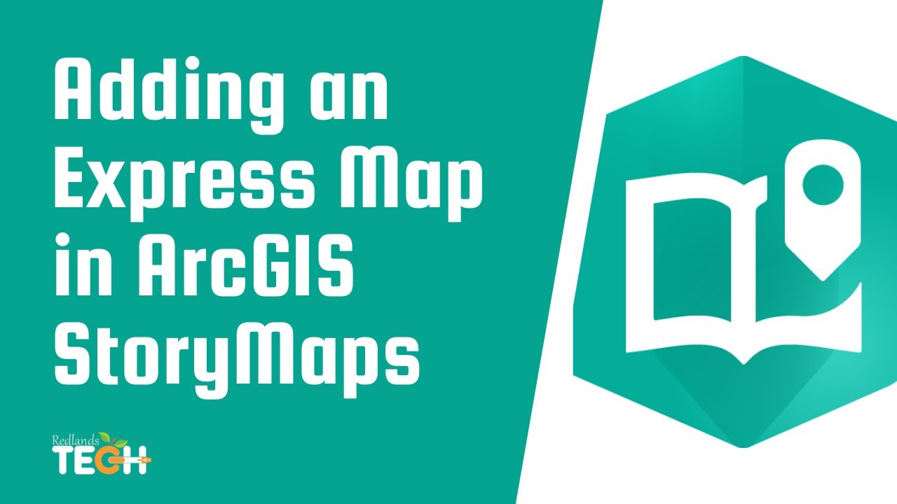 Adding an Express Map in ArcGIS StoryMaps - YouTube