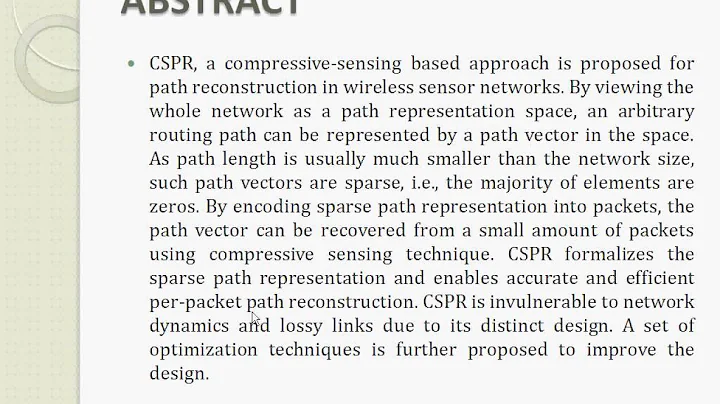 Path Reconstruction in Dynamic Wireless Sensor Networks Using Compressive Sensing
