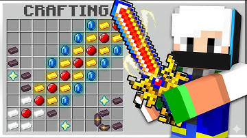I CAN MAKE A SWORD out of ANY BLOCK in Minecraft!