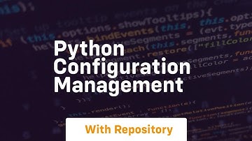 python configuration management