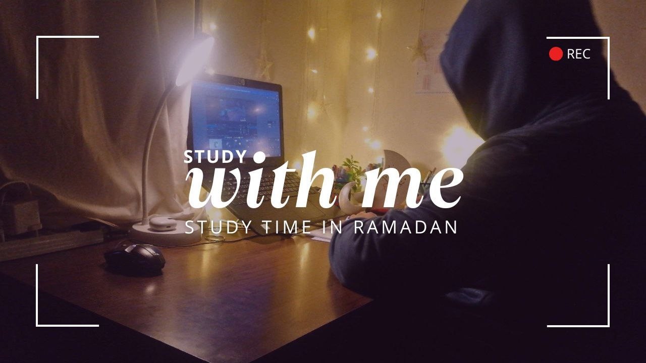 🔴Live Ramadan| study with me| 120/8 pomodoro📚🌙