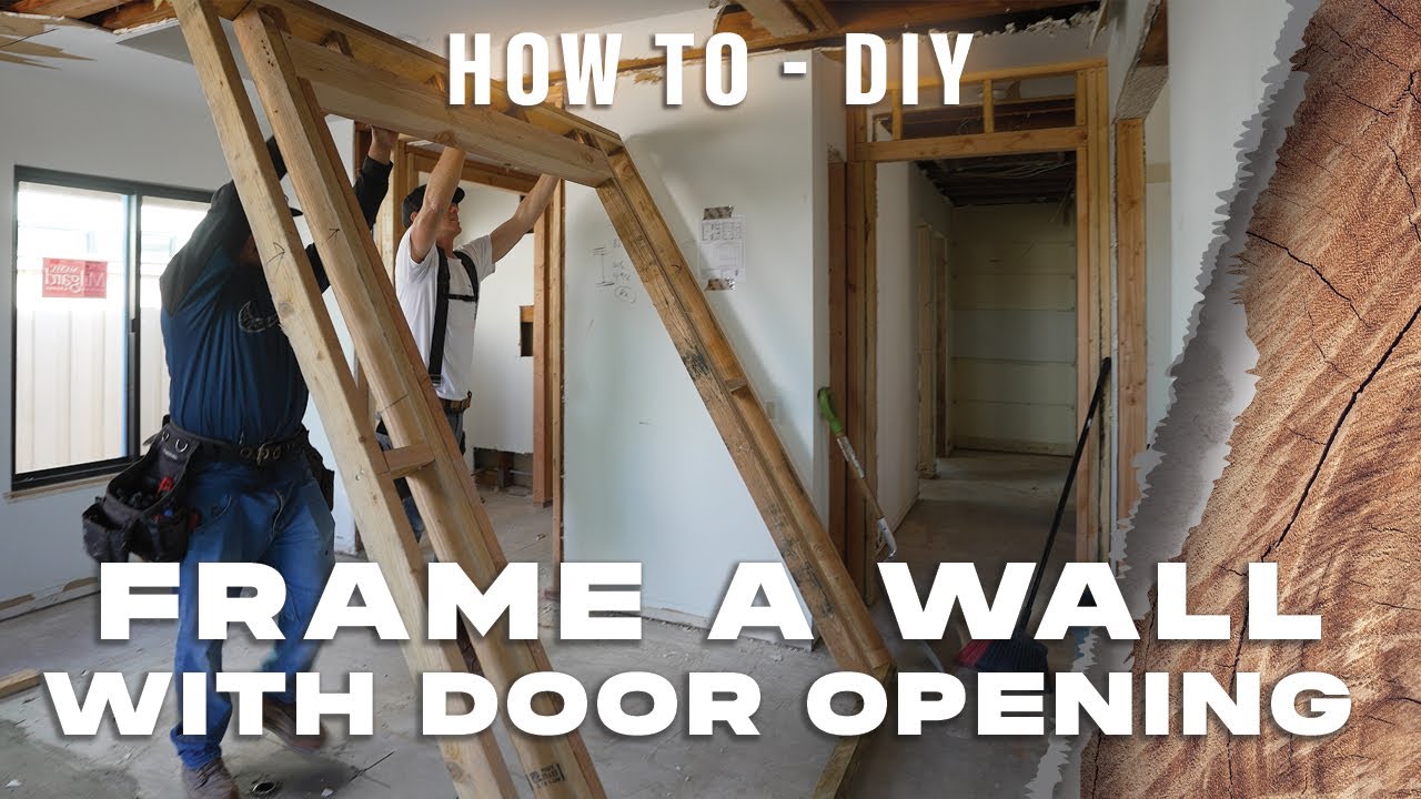 How to Frame a Door Opening: 13 Steps (with Pictures) - wikiHow