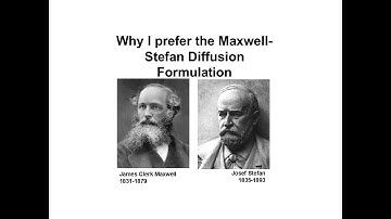 Why I prefer the Maxwel-Stefan diffusion formulation