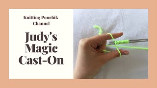 JUDY'S MAGIC CAST-ON | Knitting Cast On | Knitting Ponchik Tutorials