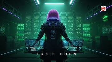 Toxic Eden | 3‑Hour Cyberpunk Ambient Music | Dark Synthwave Escape