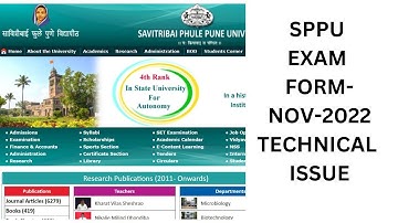 sppu exam form technical issue  november-2022  Honour Minor Subject Selection Problem