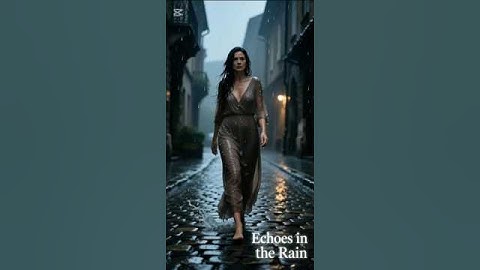 she found hope in the rain 🤗🤔🌞#cute #ai #dog #imotional #motivation #pet