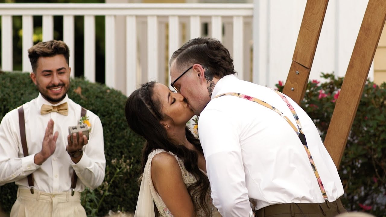 Jessica + Ethan's Up Themed Wedding WeirJordan House Wedding in