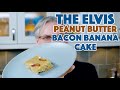 🔵 The 'Elvis' Peanut Butter Banana & Bacon Sheet Cake Recipe