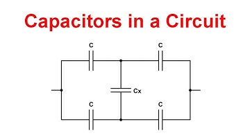 Capacitors in a circuit - Series and Parallel