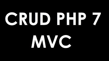 CRUD PHP 7 MVC