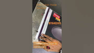 Cardboard Laser Marking Machine