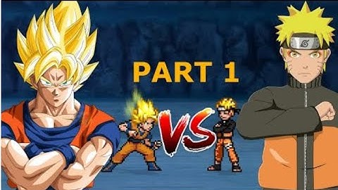 Goku (All Forms) VS Naruto (All Forms) Part 1