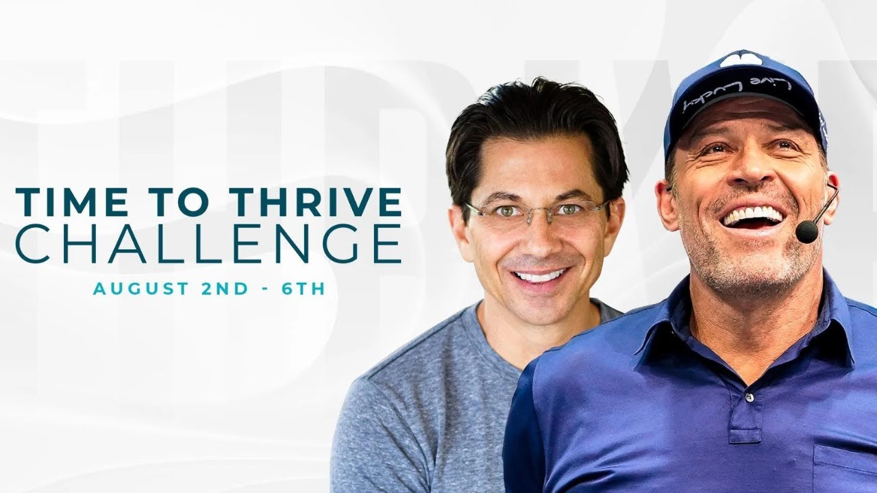 Tony Robbins Events 2022 Time To Thrive Challenge YouTube