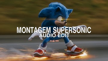 montagem supersonic | [ slowed ] - khaos, jmilton - ( edit audio )
