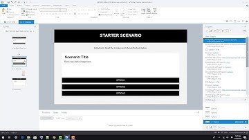 Storyline Styles: Starter Scenario