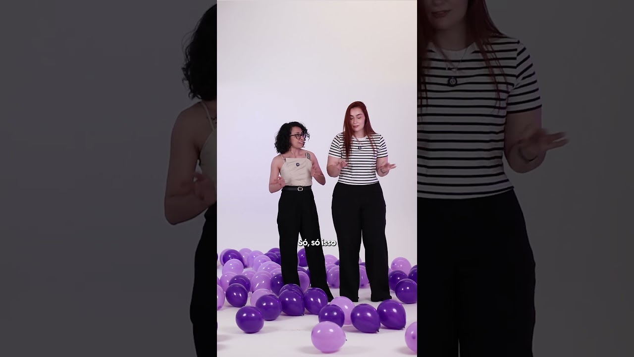 Quando a decoração vira performance! 😂💜