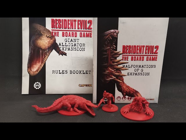 Resident Evil 2: The Board Game - Malformations of G B-Files