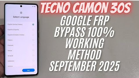 Tecno Camon 30s Frp Bypass No Pc | Latest System Update Browser Not Open Fix 