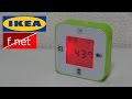 イケア IKEA LOTTORP ロットルプ 4つの機能(時計・温度計・アラーム・タイマー)