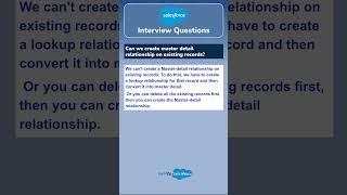 Can we create master detail relationship on existing records?