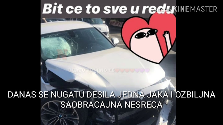 NUGATO IMAO SAOBRACAJNU NESRECU