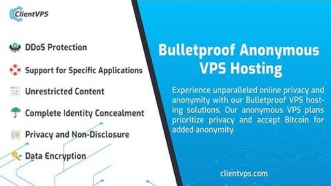 Bulletproof Anonymous VPS Hosting