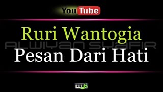 Karaoke Ruri Wantogia - Pesan Dari Hati (feat  Cynthia Ivana)