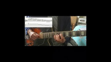 G Major Bebop Descending 2 Lick (with tabs) - DP