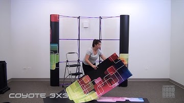Coyote 3x3 Popup Display Setup Tutorial Video