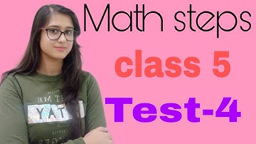 Math Steps 5 Test 4