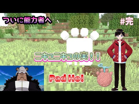 【マインクラフト】~悪魔の実を獲得せよ!~【ワンピースMOD】#完