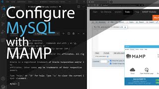 How to Configure MySQL with MAMP