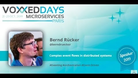 Complex event flows in distributed systems by Bernd Rücker