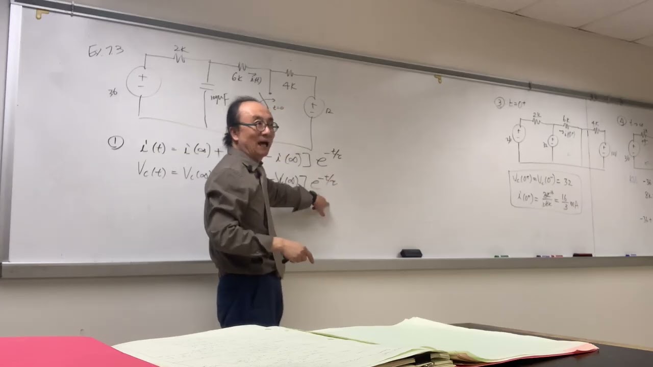 Анализ цепей - Глава 7. Переходные процессы в цепях первого и второго порядка