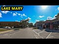 Lake Mary Florida Driving Through