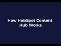 How HubSpot Content Hub Works
