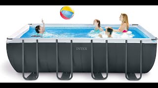 INTEX 26355EH 18ft x 9ft x 52in Ultra XTR Pool Set with Sand Filter Pump