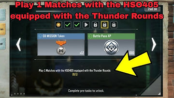 codm Play 1 Matches with the HSO405 equipped with the Thunder Rounds | codm delayed devastation 2023