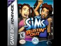 The sims bustin out music gba  techno