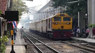 สถานีรถไฟบางเขน ช่วงเย็น / ค่ำ - ฺBANG KHEN NIGHT TRAINS