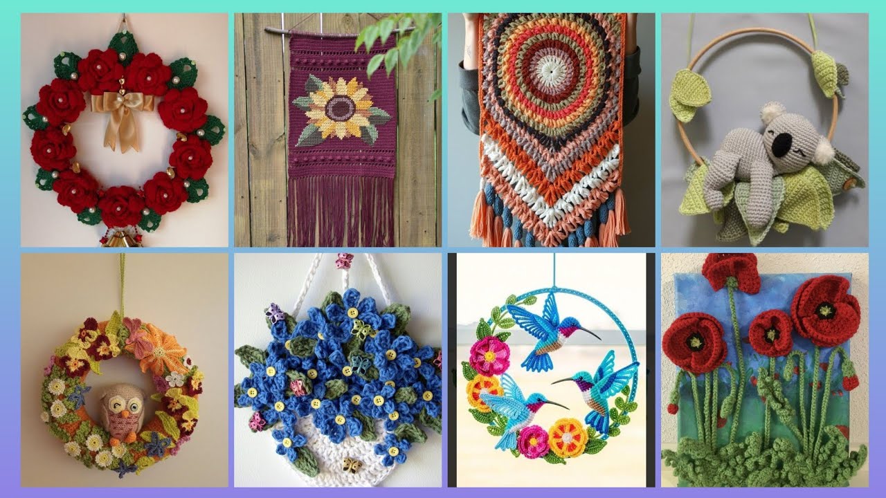 Most beautiful stylish crochet wall hanging  ideas for 2026