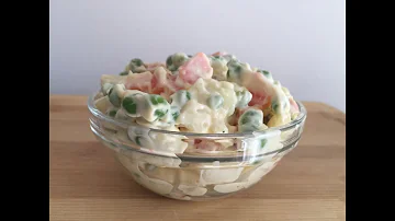 Quando si mangia l'insalata russa?