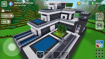 Block Craft 3D: Building Simulator Games For Free Gameplay #1519 (iOS & Android) | Modern House 🏠