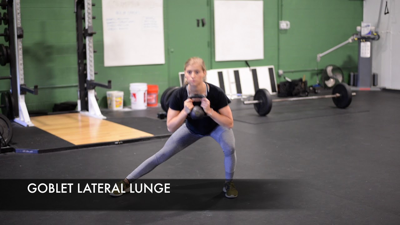 Goblet Lateral Lunge - YouTube