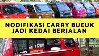 Suzuki Carry jadi Food Truck || Modifikasi Food Car || Kedai Berjalan