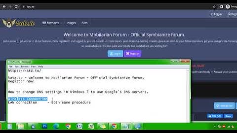 How to change DNS settings in Windows 7 to use Google DNS servers w validate 1