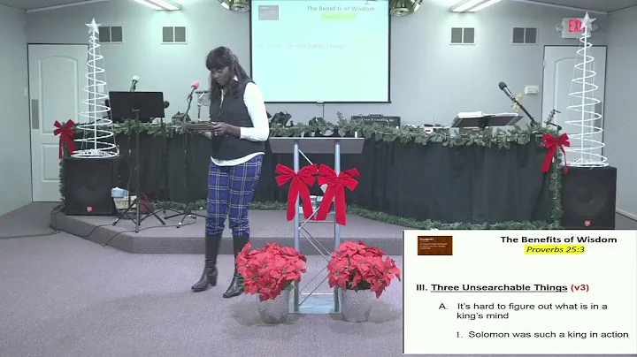 Three Unsearchable Things (Proverbs 25:3)