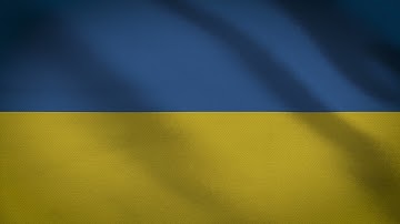 Ukraine National Flag 3D Waving Ultra 4K | Ukraine flag Animation, Ukraine Flag Green Screen