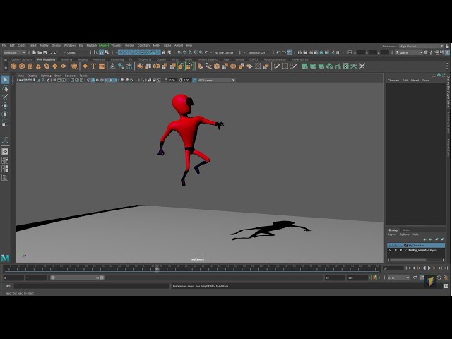 Maya中K动画和摆Pose技巧Dynamic Posing for 3D Animation in Autodesk Maya - VeryCG教程